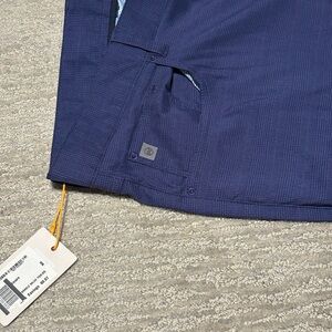 Peter Millar Deep Blue Textured Trousers